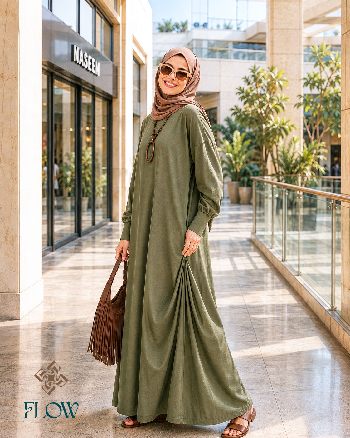Draped Sided Dress