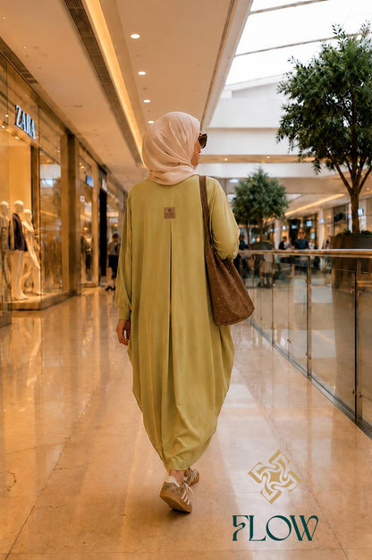 Draped Sided Dress
