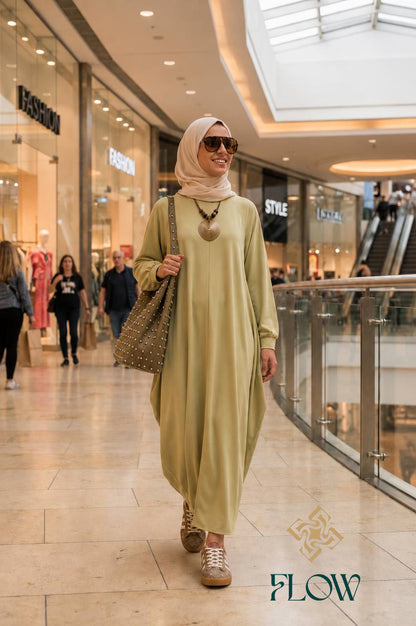 Draped Sided Dress