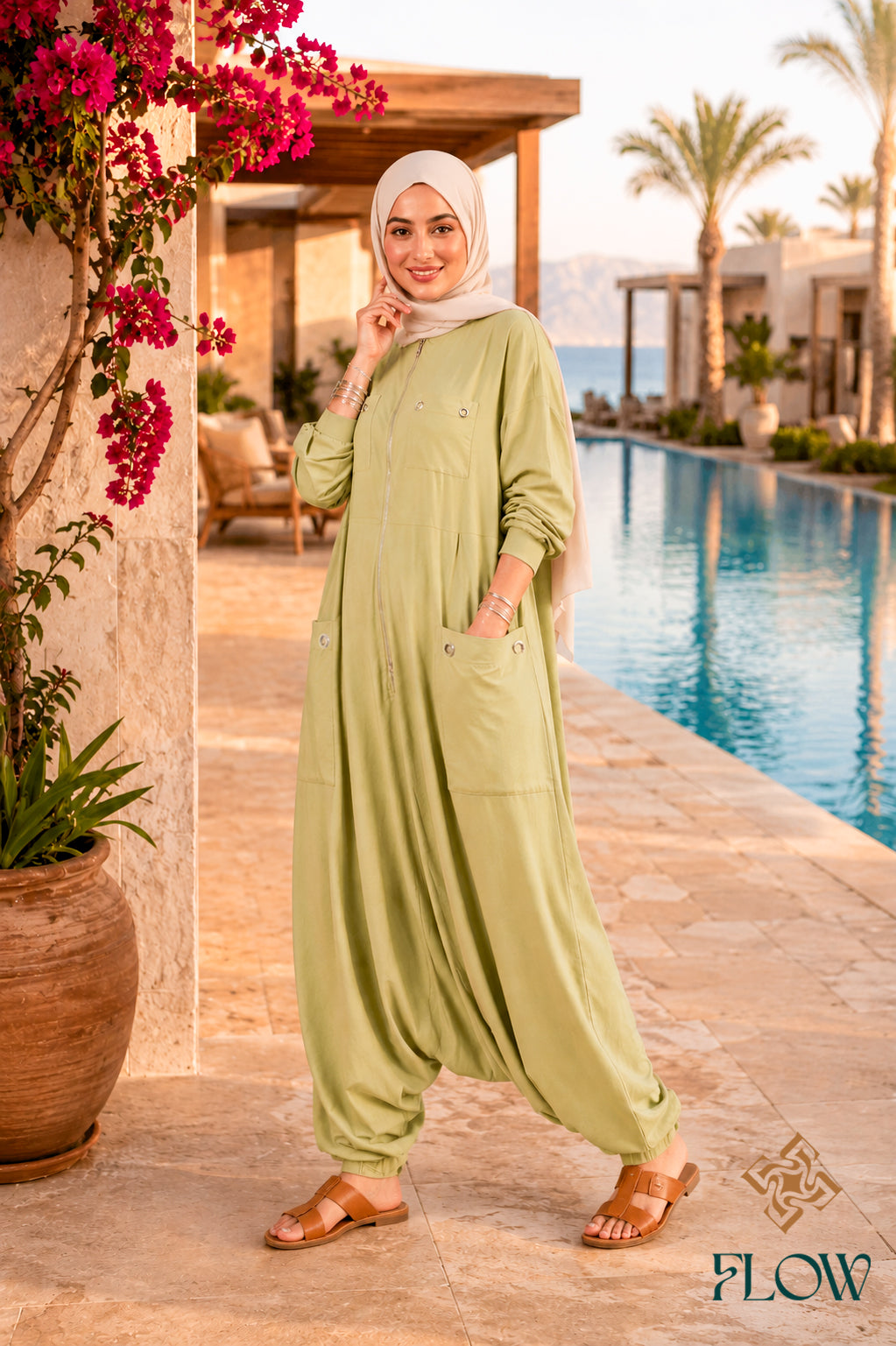 Cargo- Jumpsuit Dress